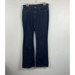 Duluth Trading Co Women's Dark Wash Straight Leg Jeans - Size 6x31